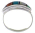 Silver Multicolor Jewelry Southwest Ring Size 8-3/4 MX23035